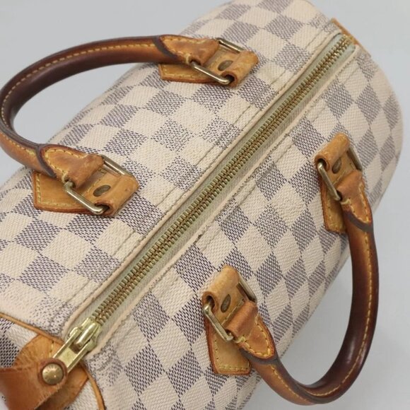 LOUIS VUITTON Damier Azur Speedy 25 Hand Bag - Picture 6 of 16